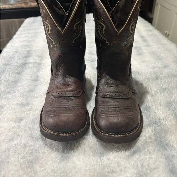 Justin Boots Brown Women's - Picture 4 of 6